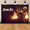 Movie C-Cobra Kai 2025 Anime Backdrops For Photography Kid Birthday Party Poster Flowers Balloon Decor Photocall Background