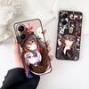 Чехол для телефона Genshin Impacts Hu Tao HuTao для Motorola Moto G86 G14 G35 G34 G45 G55 G67 G75 G85 G24 G15 G54 G57 Power Мягкий чехол