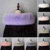 Faux Fur Hood Trim Collar Soft Fluffy Plush Warm Multi Colors Available DIY Clothes Hood Sewing Collar for Cotton Clothes Jackets Hat