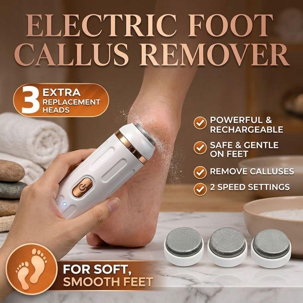 Exfoliation Electric Foot Callus Remover Cordless Electric Foot File Dry Skin Remover Home Care