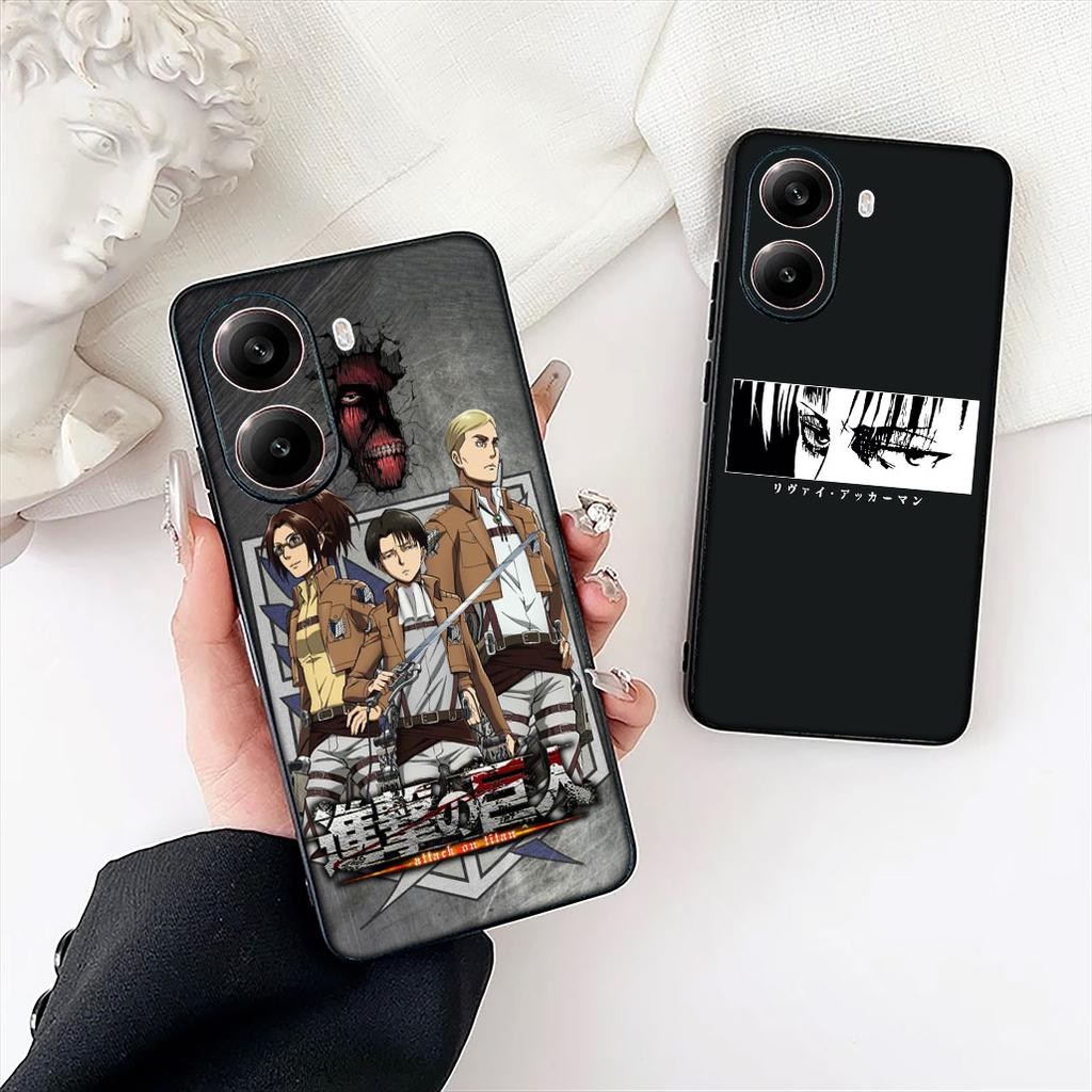 Чехол для телефона Eren Jaeger Levi Attack on titan для Samsung Galaxy S25 Edge S24 S23 FE Plus Ultra A16 A15 A55 A57 5G