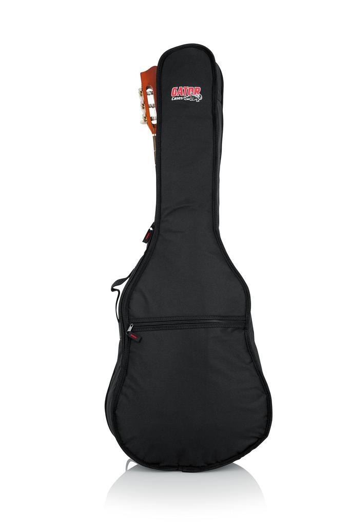 GATOR GBE Series Classical Guitar Gig Bag, Black, Nylon, GBE-CLASSIC