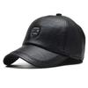 Регулируемые кожаные бейсболки Осень Зима Кепки Snapback Модные папины кепки Мужчины Женщины