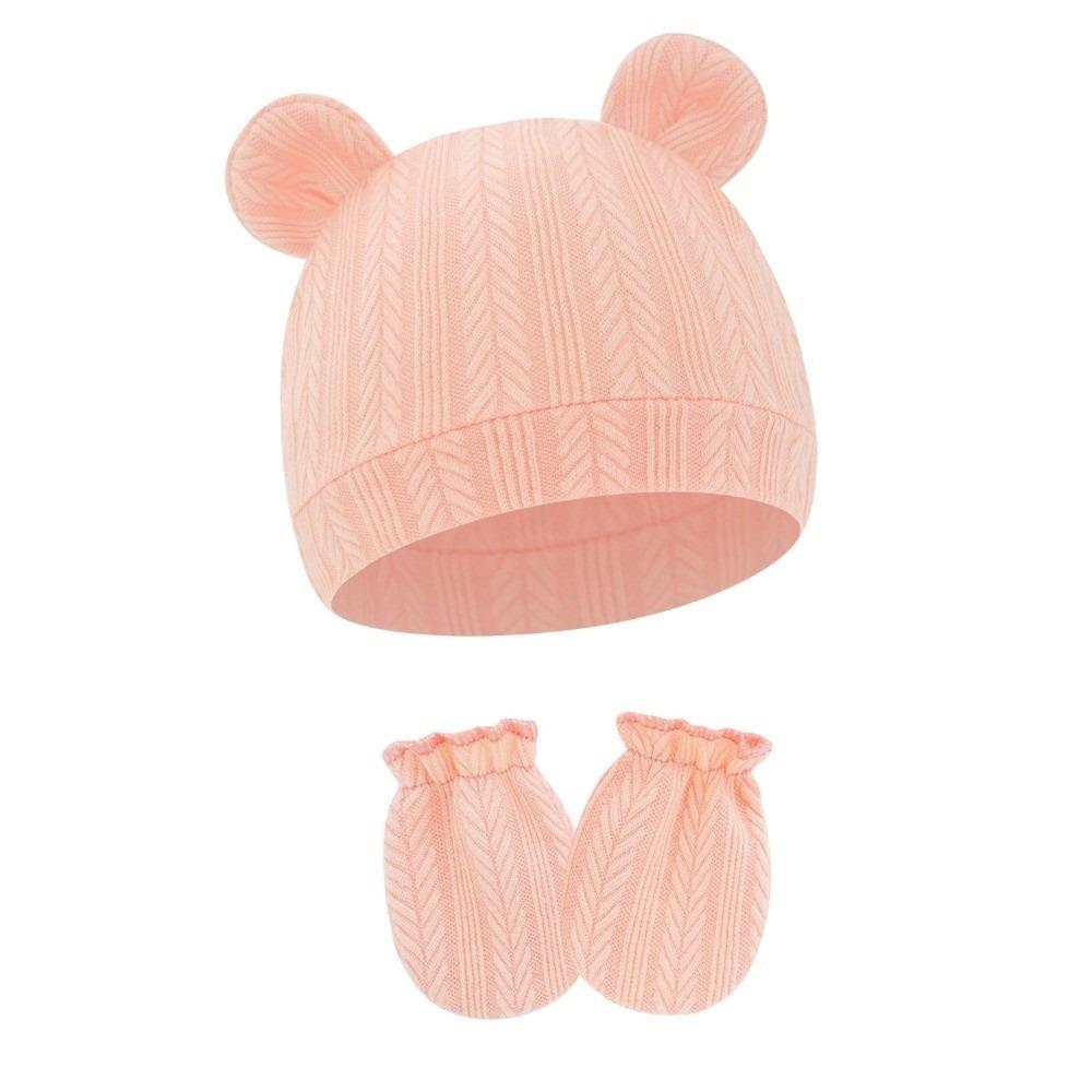 Ear Protection Bear Ear Earflap Hat Warm Baby Hat Glove Set Fashion Children's Winter Hat Girls
