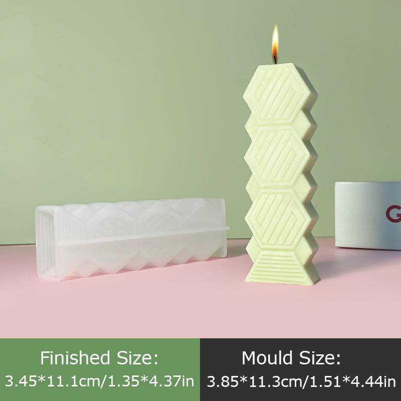 Abstract Art Gifts Craft Romantic Aromatherapy Candle Mold Decorative Multiple Styles Ornament Silicone DIY Accessories