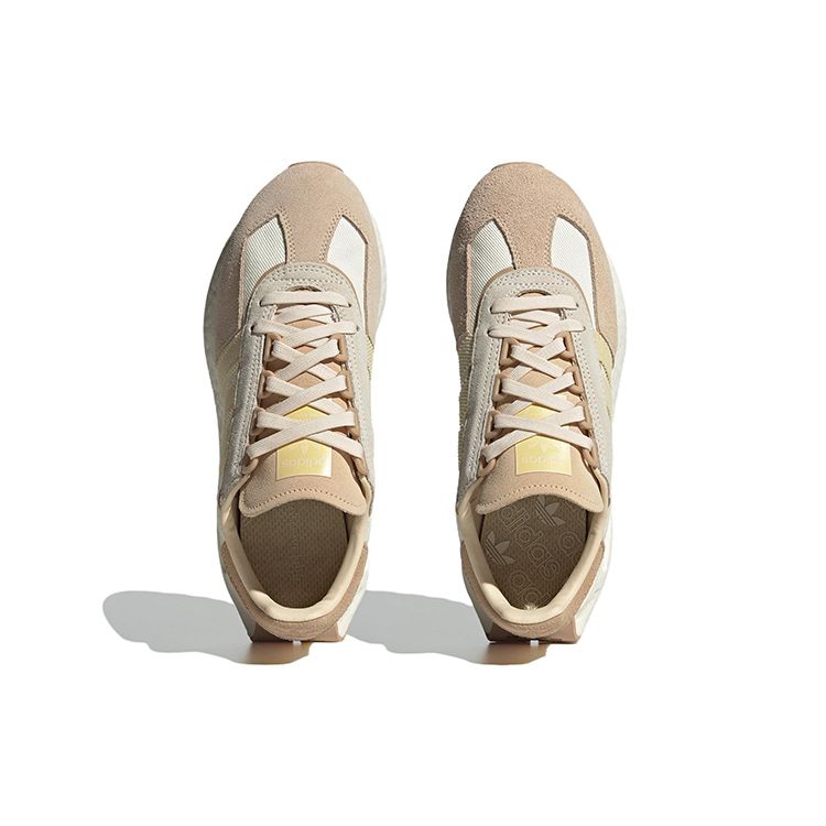 adidas Оригинальные Retropy E5 Ткань Кожа Спортивные Универсальные Амортизация Нескользящие Износостойкие Низкие Повседневные Кроссовки Женские IE1927