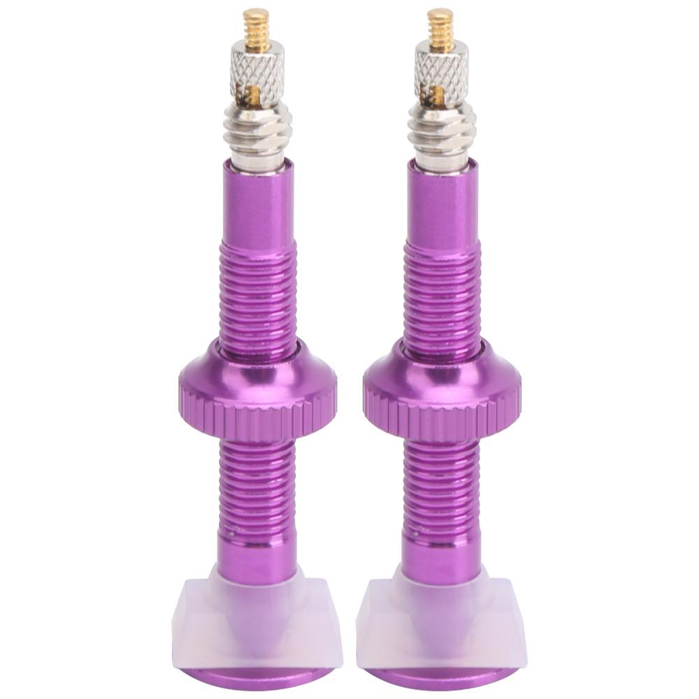 2PCS High Performance Bike Tubeless Valve Presta Valve Extender Mountain and Road Bikes