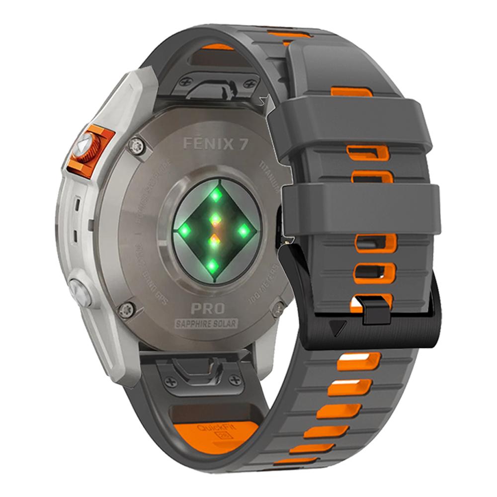Быстросъемный силиконовый ремешок для часов 22 мм 26 мм для Garmin Fenix E 8 5 5X 6X 7 7X/Epix Pro Gen 2 TACTIX/Mk2 Mk2i G1/MARQ/Enduro 3 2
