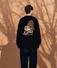 OHP Ohpxmoai Stretching Tiger Crew Neck Long Sleeve T-Shirt