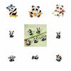 Enamel Giant Panda Zinc Zinc Alloy Brooch Oil Dripping  Cute   Kids