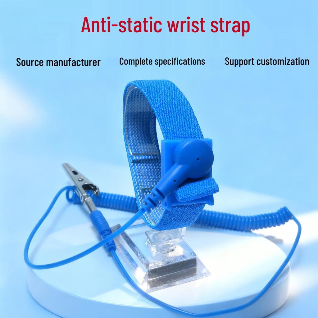 Проводной антистатический браслет на запястье из ПВХ