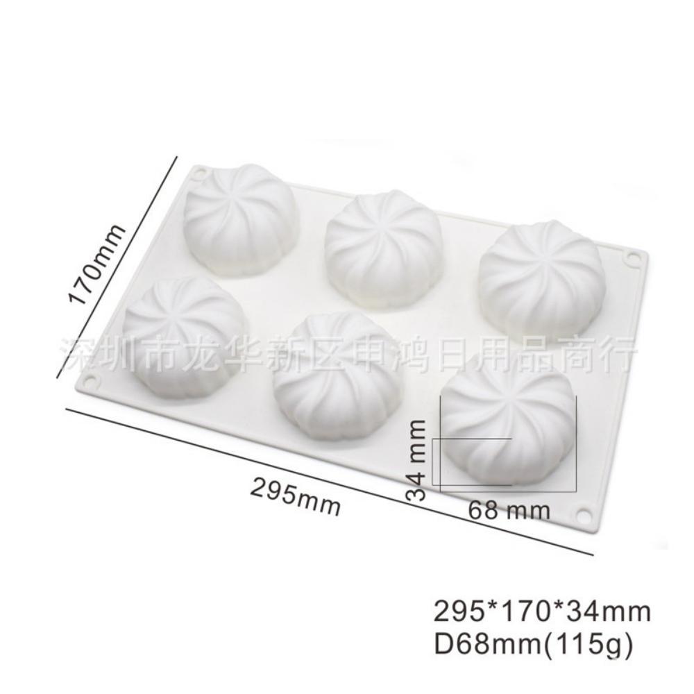 Хэллоуин 6 даже фонарь форма для тыквы для мусса DIY форма для выпечки силиконовая