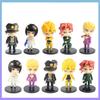 5pcs/set Anime Q Version Josuke Kujo Jotaro Figure Jojo Bizarre Adventure Figure Model Toys