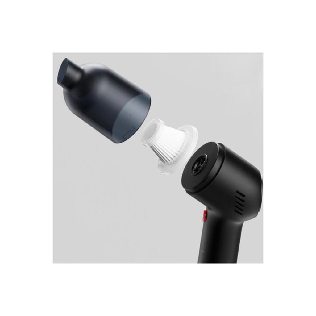 Мини беспроводной автомобильный пылесос для сухого и влажного использования перезаряжаемый мини ручной пылесос черный