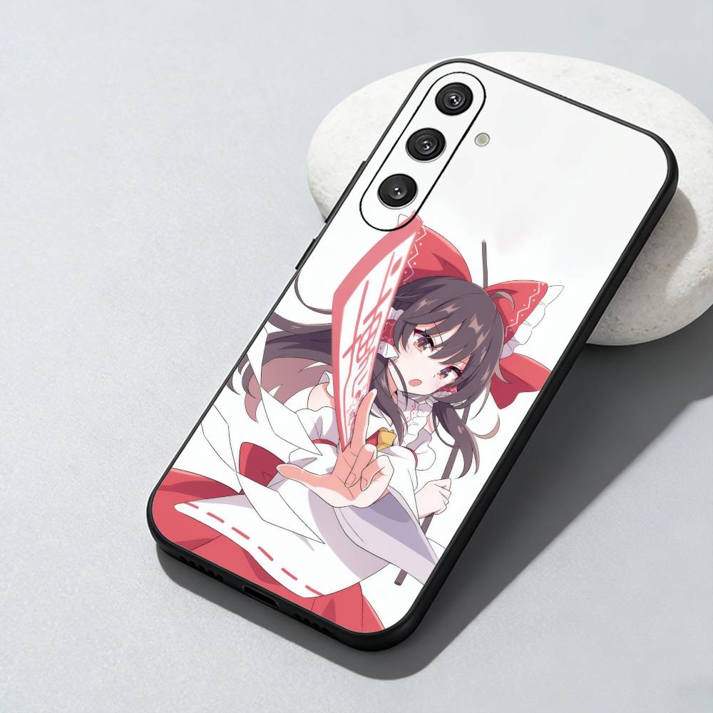 Чехол для телефона Hakurei Reimu Touhou для Samsung Galaxy A73, A72, A71, A70, A52, A51 Другие Мягкий Черный Чехол