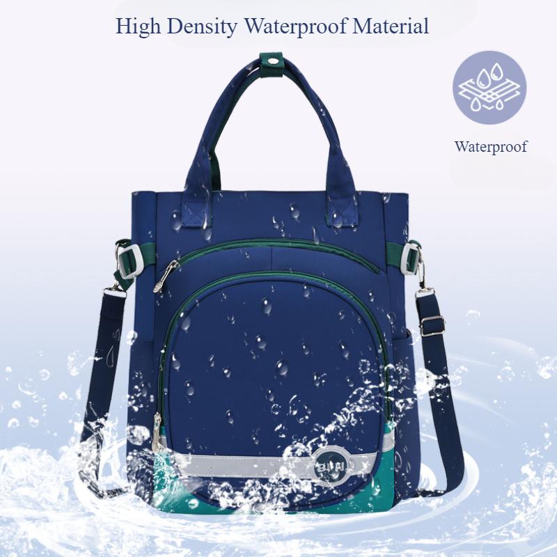 Teacher Recommend Multi Functional Tutoring Bag Unisex Primary Secondary School Students Backpack High Capacity Kid's Study Bag Crossbody Shoulder Bag
