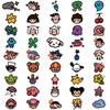 Trendy 90 Cartoon Oldschool Stickers Diy Waterproof Decals For Luggage Pens Guitars Notebooks Vintage Style