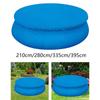 Round Pool Cover PE Round Inflatable Swimming Pool Cover for Outdoor Paddling Garden Swimming Pool Cover Family Pool Cover