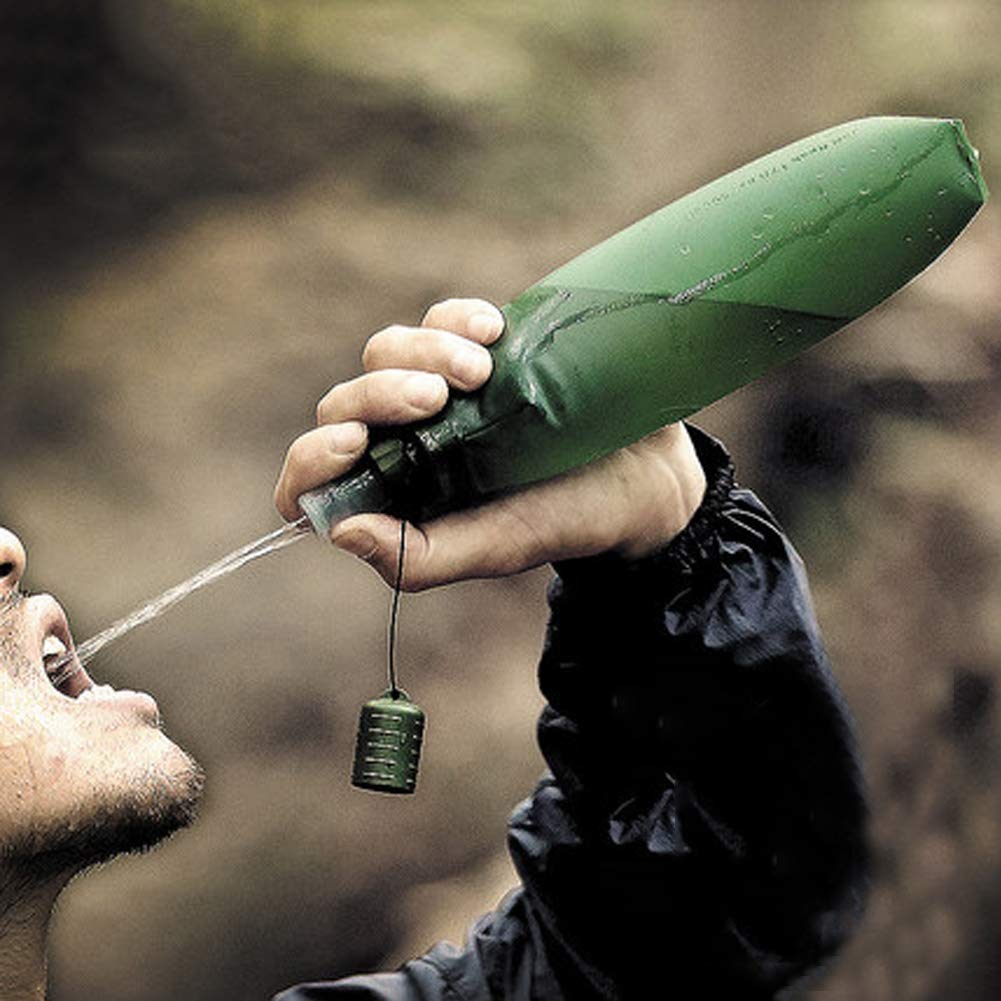 Cangad Складная ТПУ Водный спорт Водный туризм Гидратация Переноска воды Идеально для и Легко 500 мл Бутылка, Бутылка, Сумка, Сумка, Кемпинг, Велоспорт, Пеший туризм,