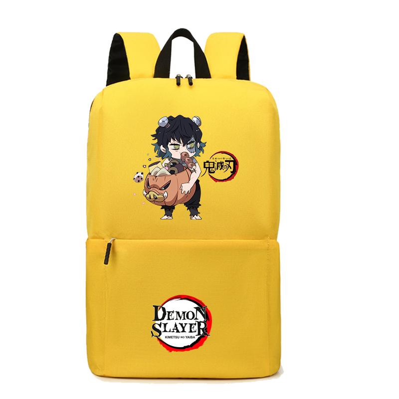 Рюкзак в стиле аниме «Убийца демонов» Nezuko Kawaii, школьная сумка с героями мультфильмов, большая вместимость, манга для путешествий, повседневная сумка для книг для девочек для взрослых