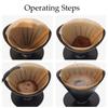 Coffee Cold Brew Replacement Paper V-shaped Filter Paper Coffee Filter Paper Hand Brewed Coffee