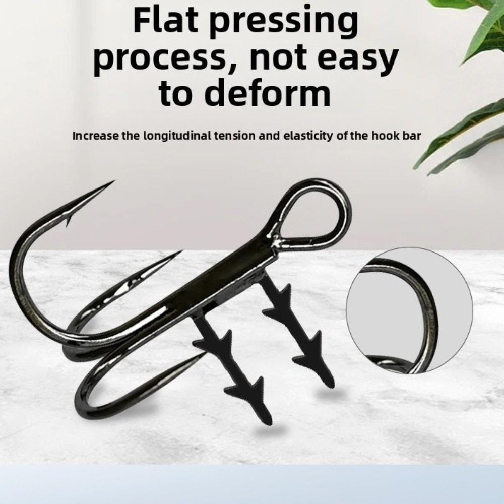 5pcs Black Nickel Finish Baitholder Hook Baitholder Spikes Fishing Lure Hook Lure Fishing