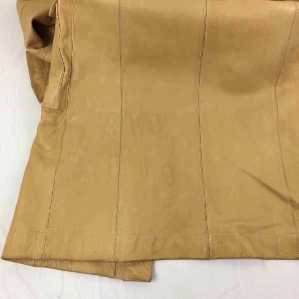 BACCA × Harris Tweed Дубленка на подкладке из Harris Tweed Размер 38 Бежевый Tomorrowland(ИСПОЛЬЗОВАЛ)