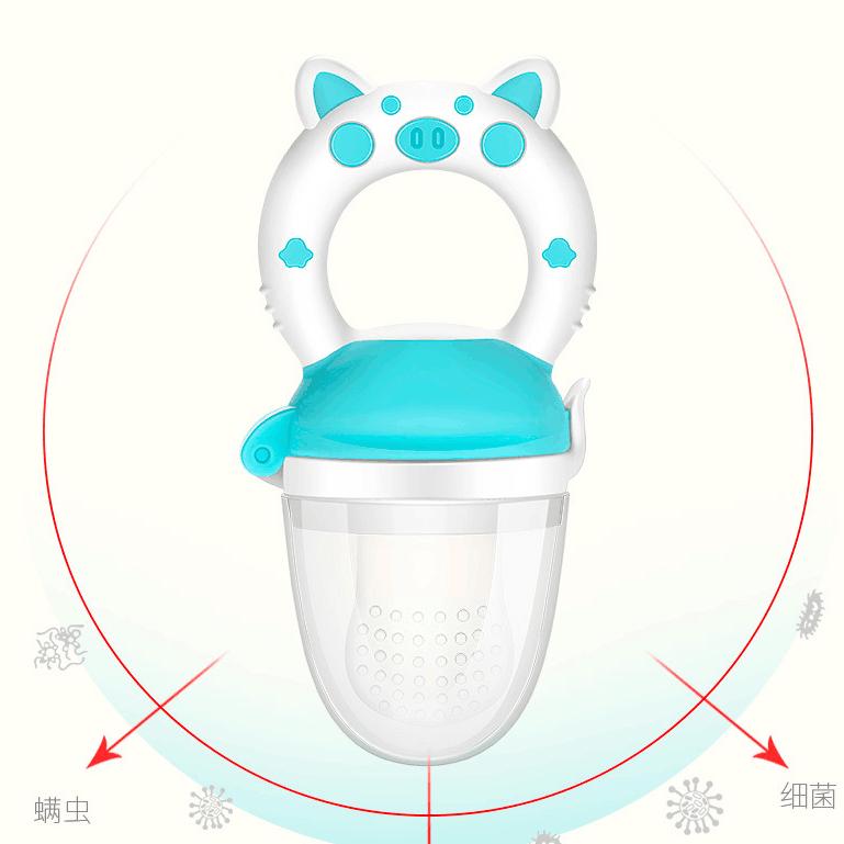 Baby Bottle Feeding Fruit Vegetable Music Newborn Food Supplement Bite Juice Feeder Baby Nimbler