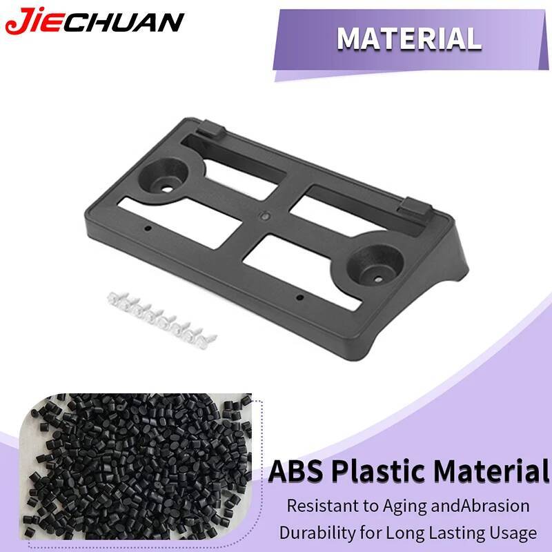 JIECHUAN Car Front License Plate Mounting Bracket Holder For Ford Mustang 2018-2023 2024 Up US standard Car Exterior Accessories