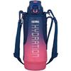 Water Bottle Vacuum Insulated Sports Bottle [One-Touch Open Type] 1.0L Pink Gradient FFZ-1002F PK-G