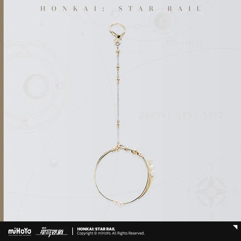 Sunsyea Honkai Star Rail Официальный мерч miHoYo Оригинальный Аутентичный Значок-Брелок Браслет Кольцо Набор Робин