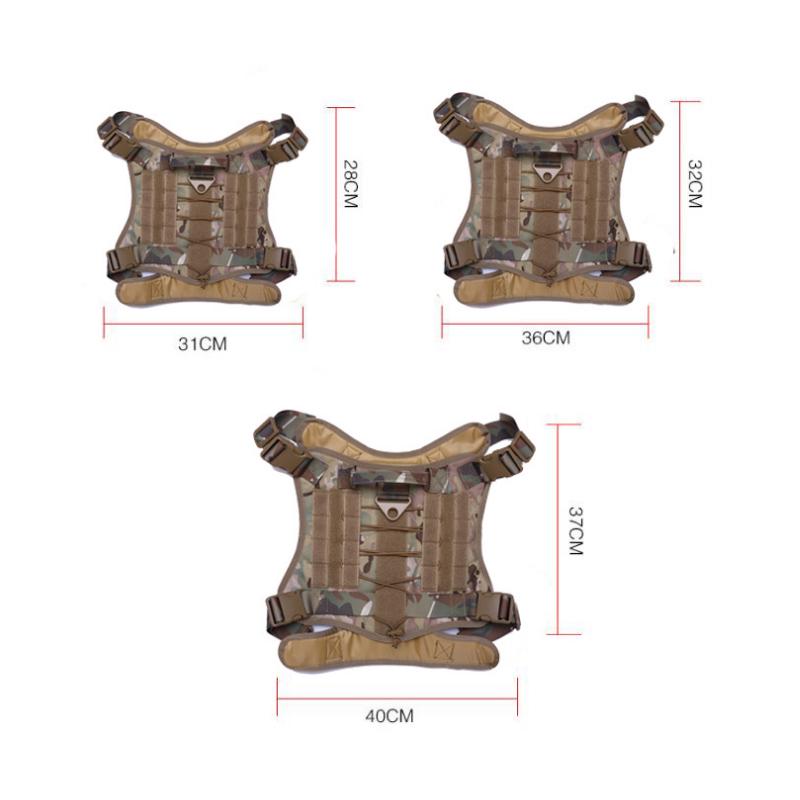 Немецкий с ручкой нейлоновый жилет для домашних собак тактический для маленьких поводков шлейка для собак-банджи овчарок военная шлейка для собак щенков больших собак уникальный