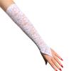 1Pair Long Fingerless Gloves for Women Sexy Lace Gloves Trendy Bride Hook Finger Gloves