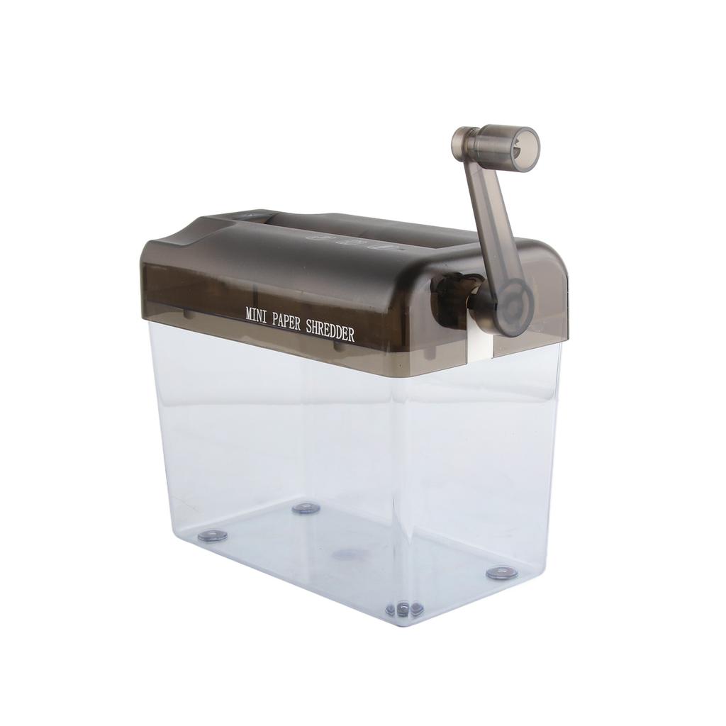 Portable Mini Manual Shredder Desktop A6 Hand File Shredder Paper Cutter