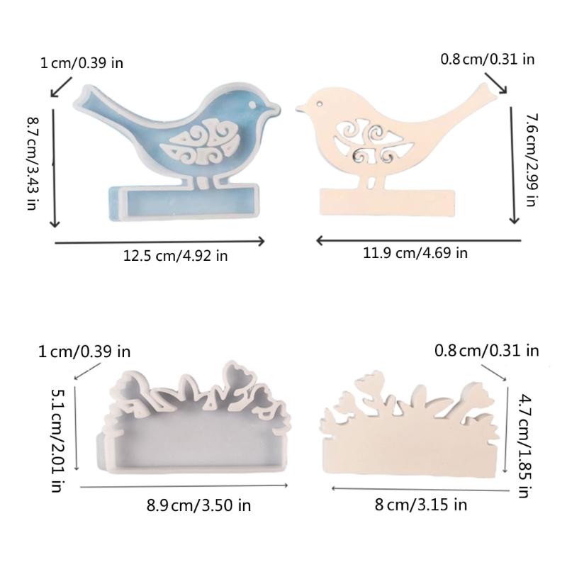 Fence Candle Holder Lawn Silicones Molds for Making Tealight Holder