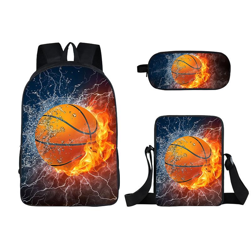 Новая школьная сумка-портфель для детского сада, три предмета, ультралегкий ранец, однослойная пенал-карандашница, мужские и женские рюкзаки