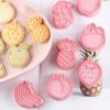 8 Pcs Fruit Biscuits Shape Biscuit Embossing Fondant Baking Molds Cakes Cookie Easy Safe Fondant Cake Mold Cake Decor