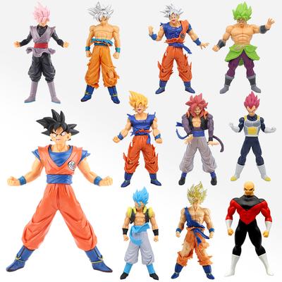 17-18 см Аниме Dragon Ball Z Супер Сайян Сон Гоку Броли Веджета Аниме Фигурка Действия Модель Подарки Коллекционные Фигурки для Детей