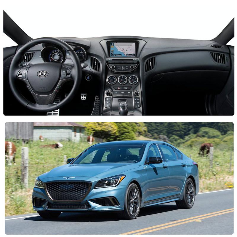 Для Hyundai Genesis 2008 2009 2010 2011 2012 2013 2014 2015 2016 Противоскользящий Коврик На Панель Приборов Защита от Солнца Dashmat Защита Коврика