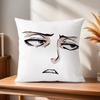 Meme Face Comfortable Soft Pillow Sigma Case Boy for Man Sofa Living Room Home Funny Office Decor and Protective Covers