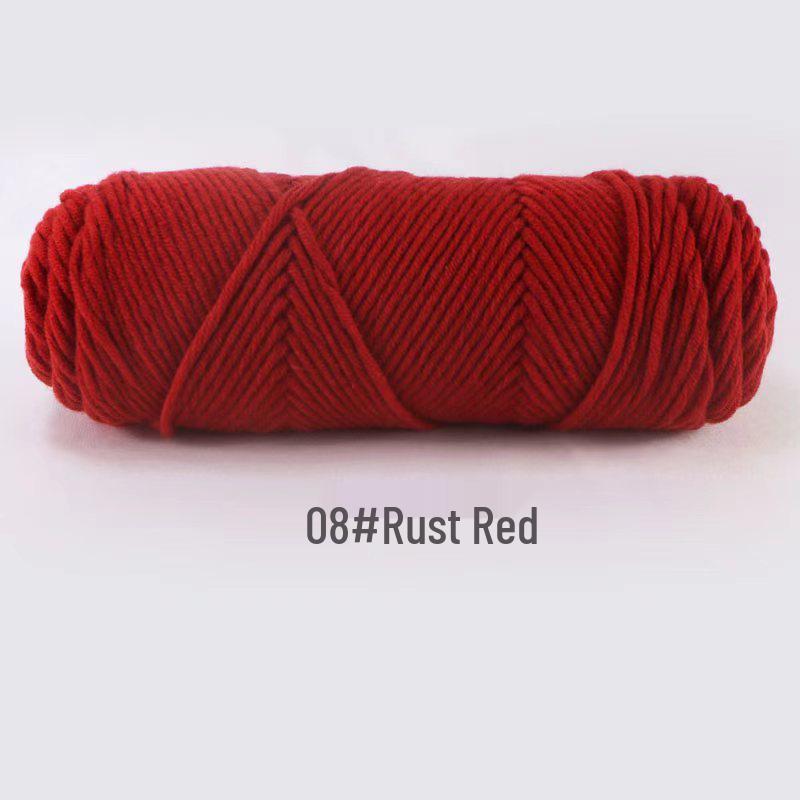 Хлопковая пряжа для вязания 'Нить любви', 8 нитей - Толстая шерстяная молочная хлопковая пряжа для вязания детских изделий, подходит для всех взрослых, Бесплатная доставка