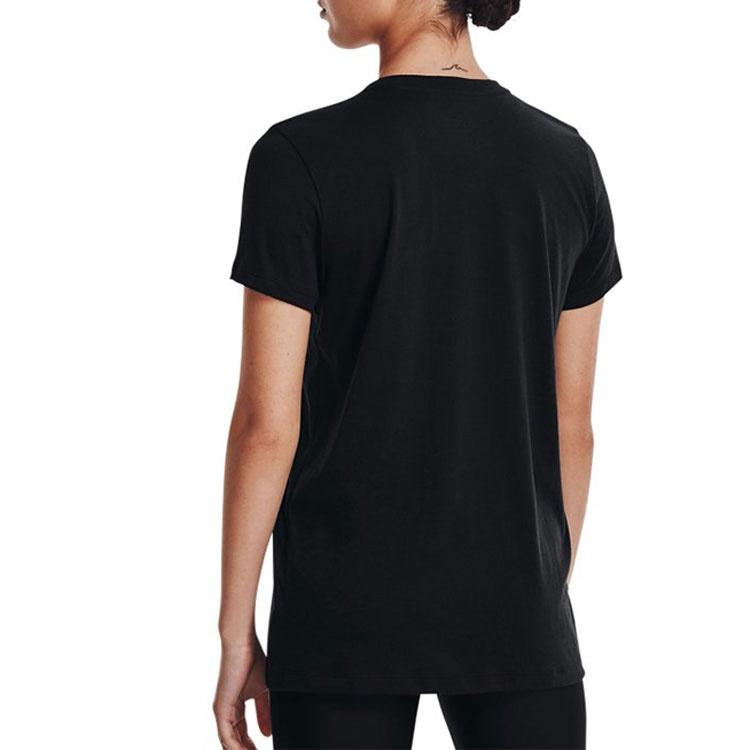 Under Armour T Shirt Women's Black Unisex 1356305-003