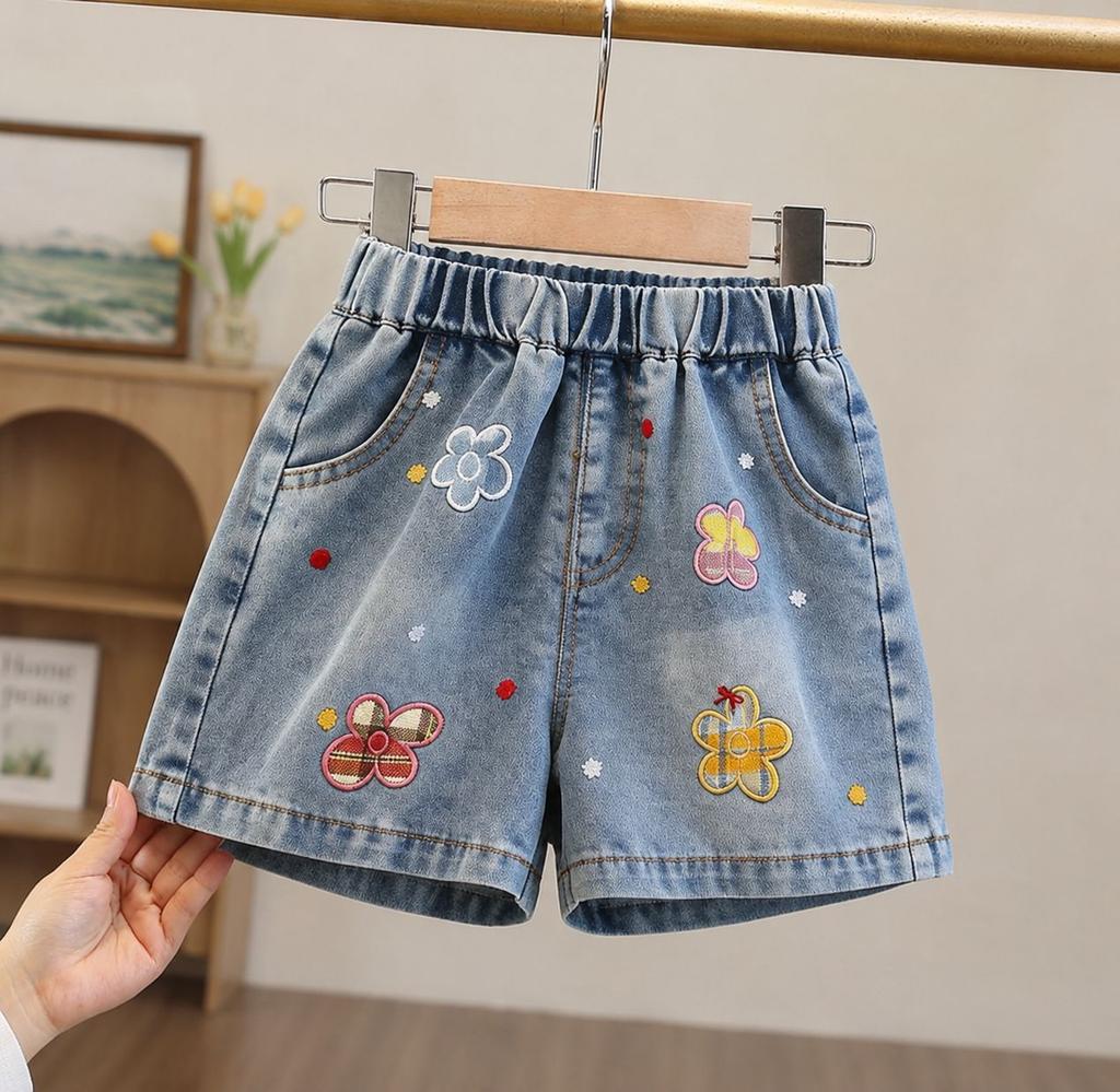 Girls Summer Cartoon Casual Shorts Cute Thin Outdoor Pants For Kids