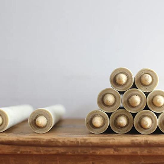 Daiyo Japanese Candles, Wax Candles, 10 Momme, Pack of 2