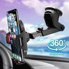 Car Phone Holder Mount Scalable Glass Suction Cup Desk In Car Sucker Mobile Holder Stand Large Screen Smartphone GPS Auto Bracket