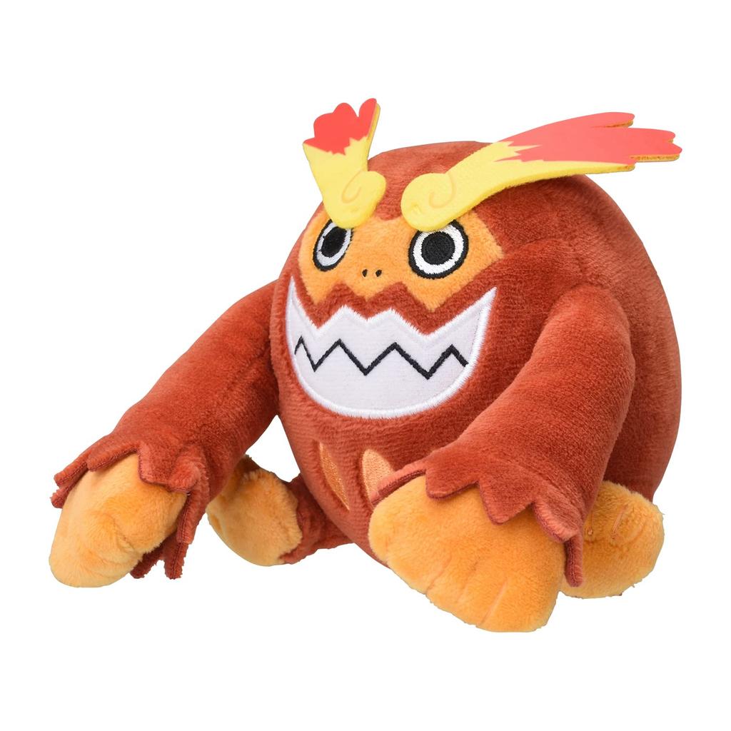 Pokémon Center Original 555 Plush Toy Pokémon Fit Darmanitan (Normal Mode) 12 X 12 X 13 Cm (H X W X D)