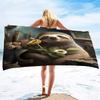 3D пляжное полотенце, милый ленивец, тропические цветы, мягкие банные полотенца, высокая впитываемость, быстросохнущие, мочалки для отеля, спа, банный халат