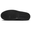 Jordan Air Jordan 1 Black Warrior Abrasion Resistant Low top Vintage Basketball Shoes Men's Black White 553558-093(Team1576-)