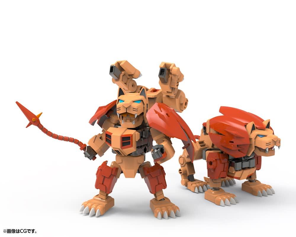 Kotobukiya Evoroid Fangao 100mm Tall Plastic Model Kit IT004 F-GAO-G1 () - Approx. - Non-Scale