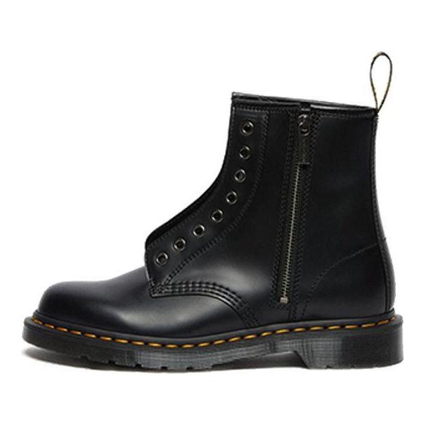 Dr. Martens 1460 Ботильоны на молнии с круглым носком Унисекс ботинки Черный 26731001